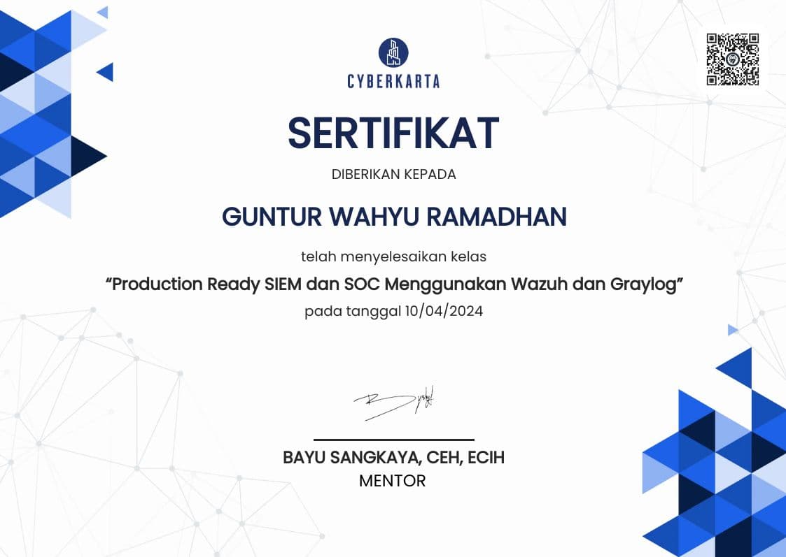 Production Ready SIEM dan SOC Menggunakan Wazuh dan Graylog